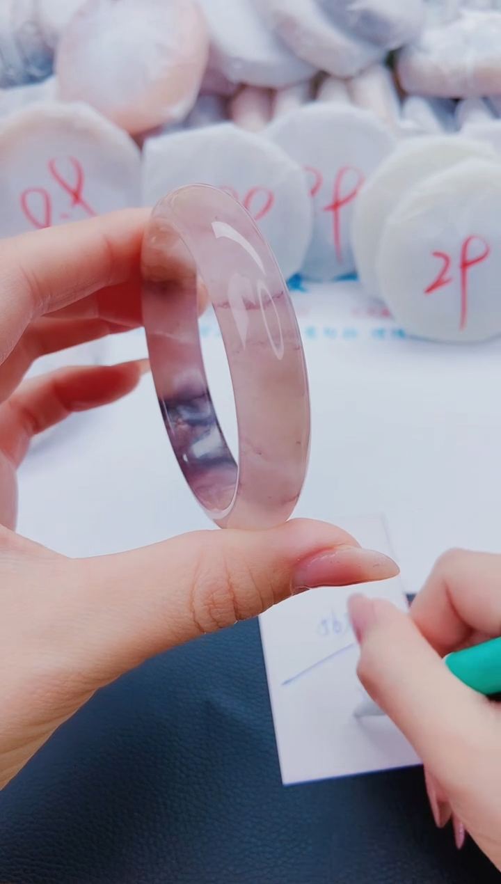 石英质玉手镯未镶嵌L31-56-57