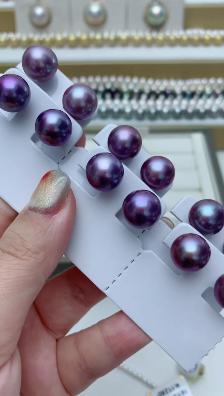 【闪购商品】淡水珍珠耳饰银S925镶嵌q82 多样性发其一