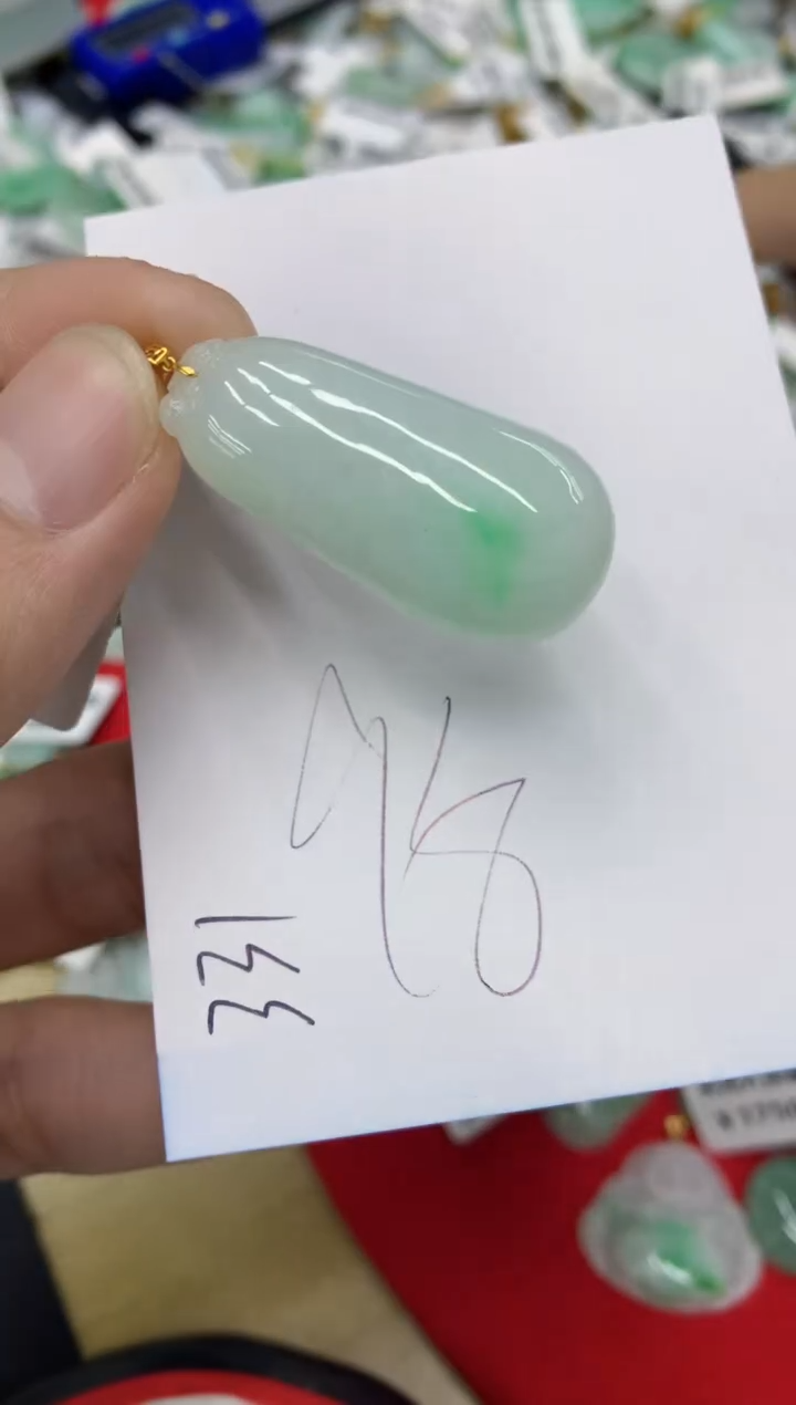 【闪购商品】翡翠颈饰18K金镶嵌号链接1111111
