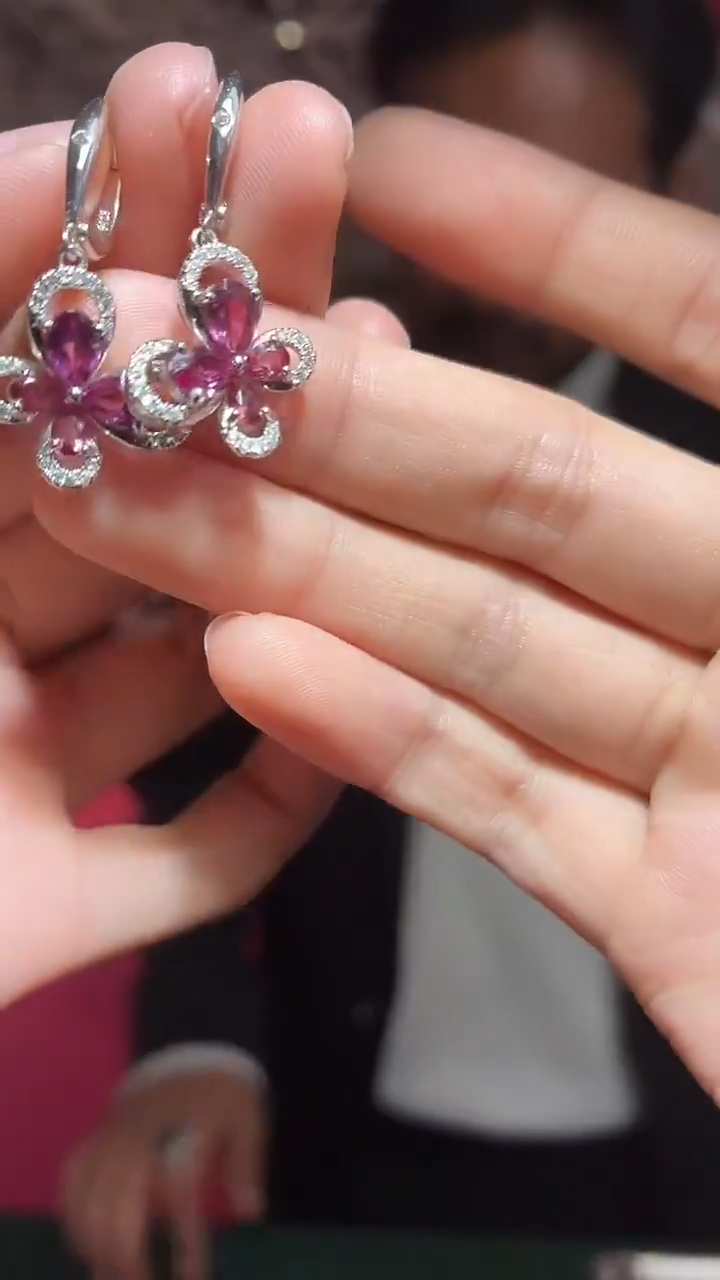 银S925镶嵌其他石榴石（扎德严选）