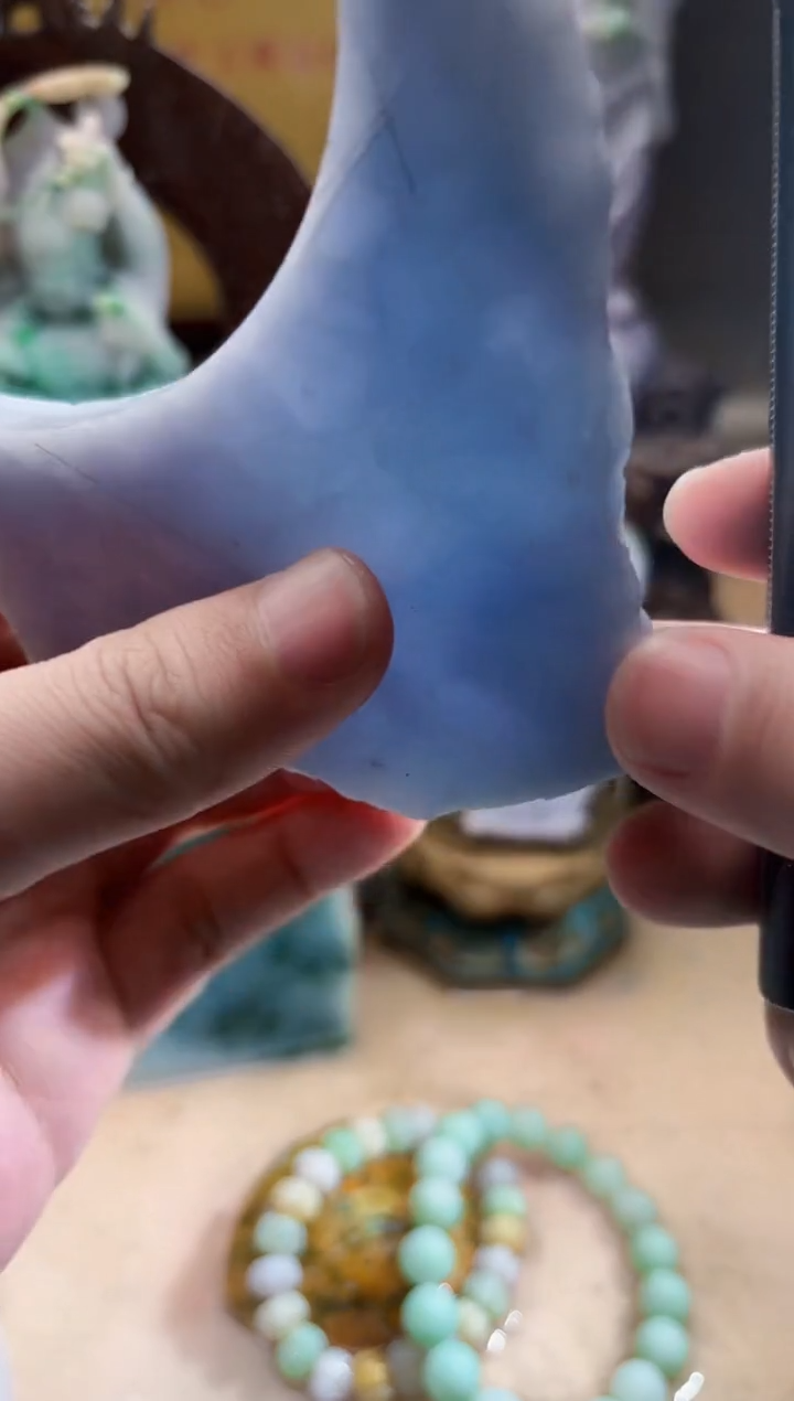 未镶嵌挂件翡翠A货张优9083