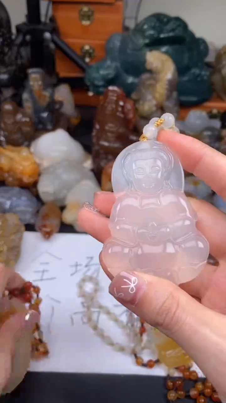 玛瑙/玉髓颈饰未镶嵌AA