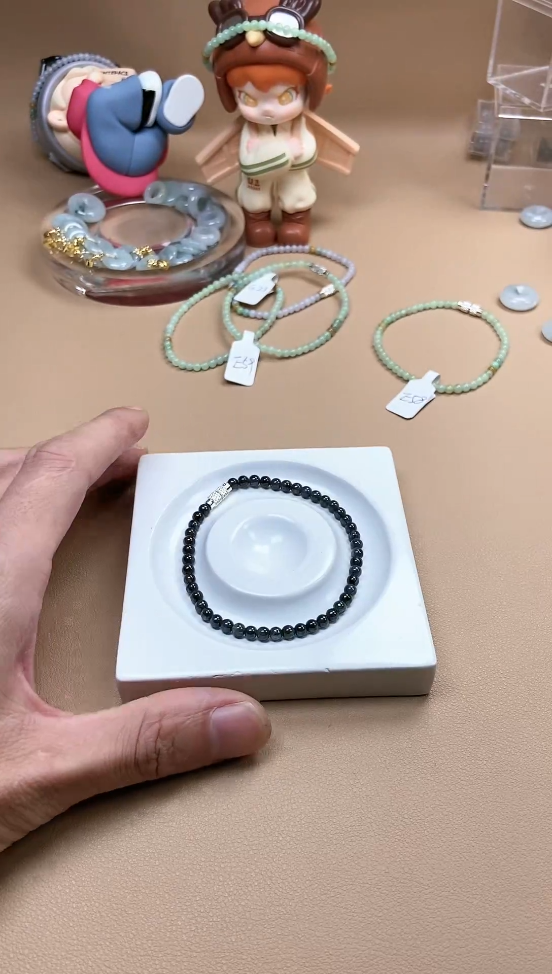 【闪购商品】翡翠手串未镶嵌天然A货翡翠手串