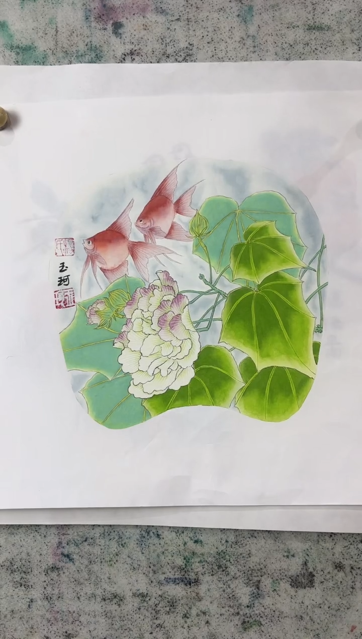 【闪购商品】绘画杨玉珂老师花鸟作品