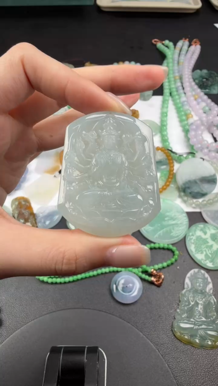 吊坠(不含链)未镶嵌翡翠359-翡翠饰品