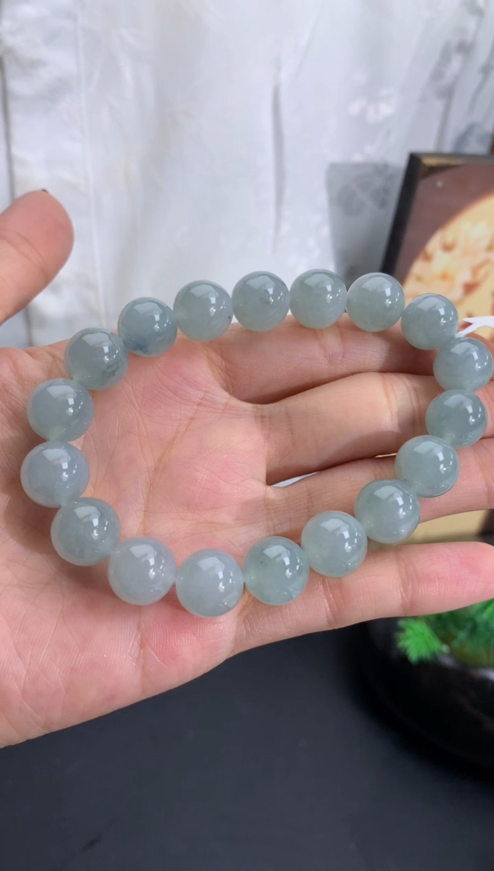 未镶嵌手串翡翠卡11mm