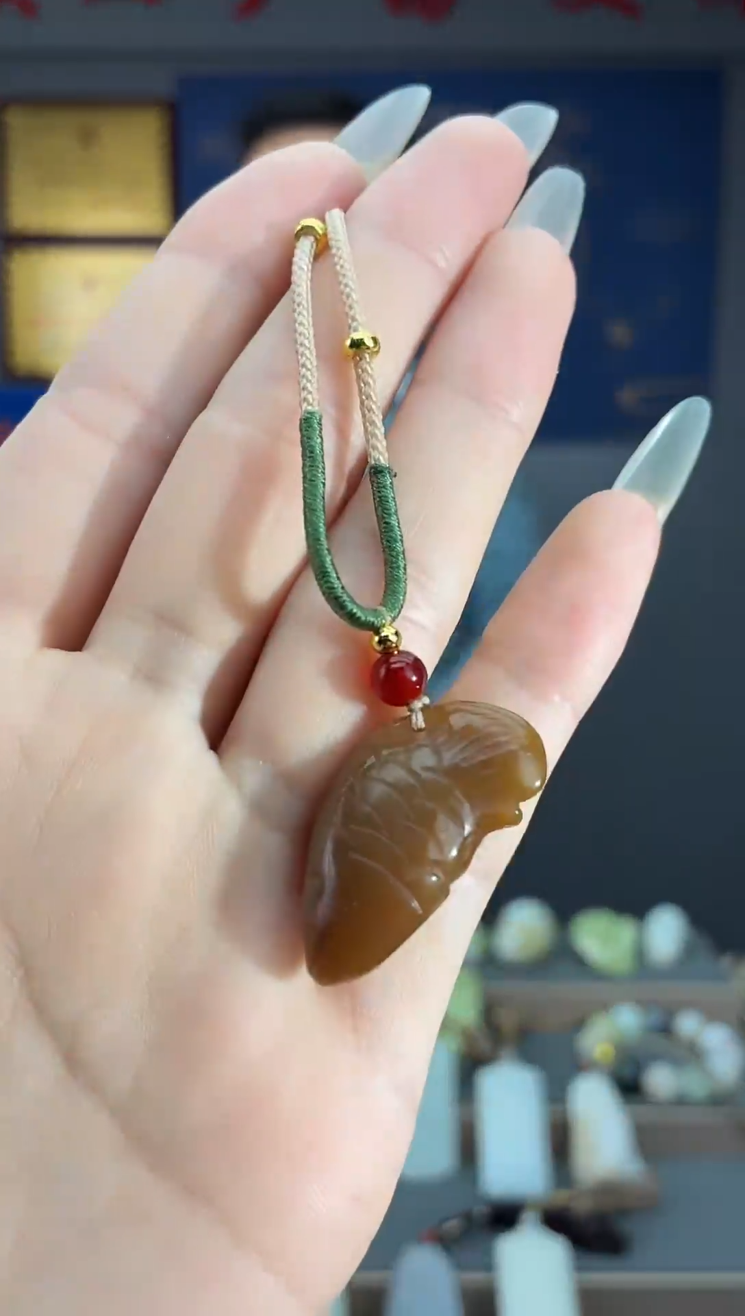 颈饰未镶嵌和田玉1