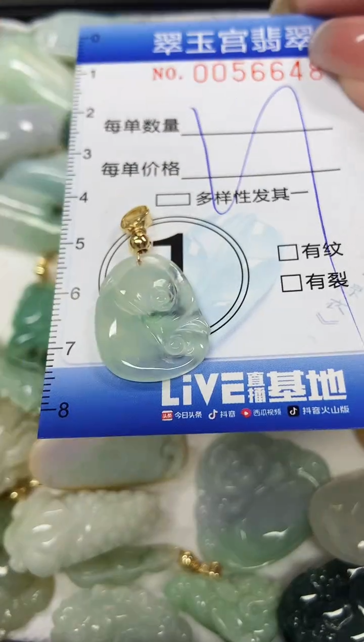 【闪购商品】翡翠颈饰未镶嵌闪购商品0056648