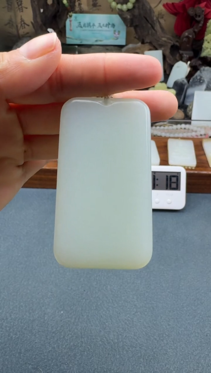 【闪购商品】和田玉颈饰未镶嵌开心