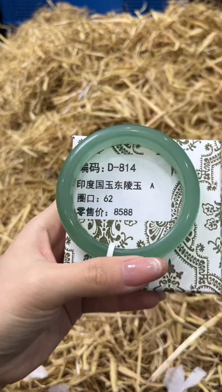 未镶嵌手镯石英质玉D-814