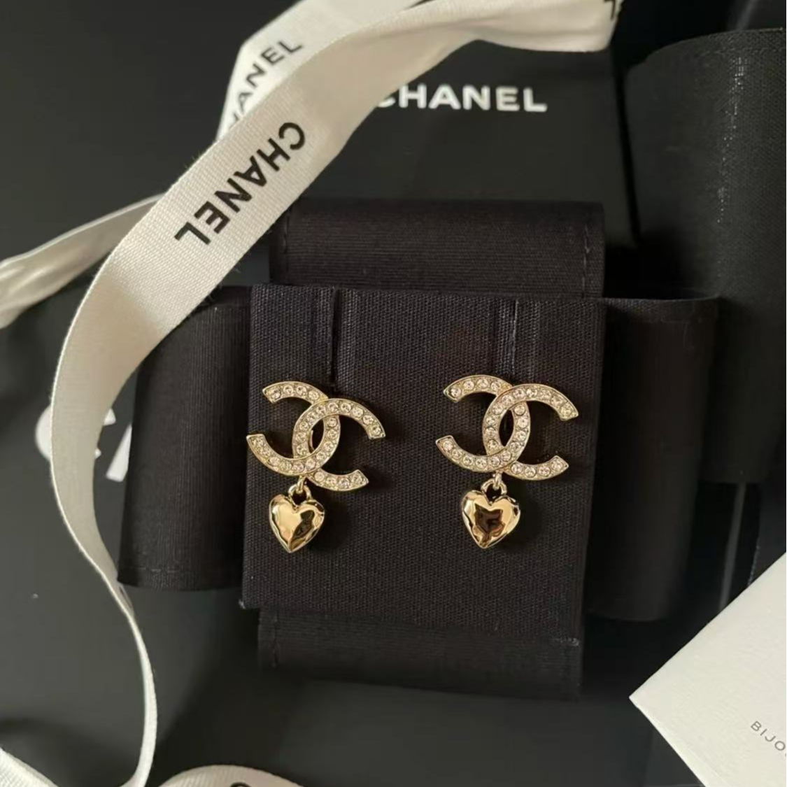 95新 Chanel/香奈儿 安洁利严选耳钉/sj0005658