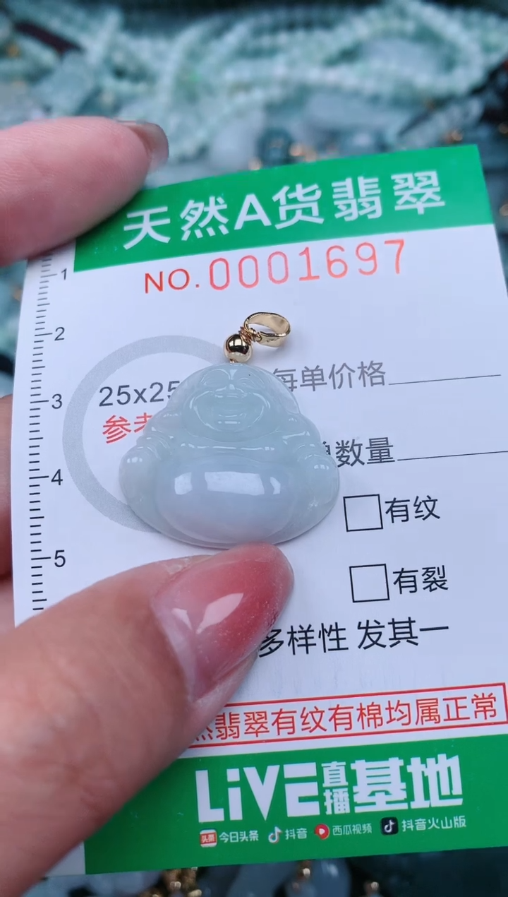 【闪购商品】翡翠颈饰未镶嵌.0001697