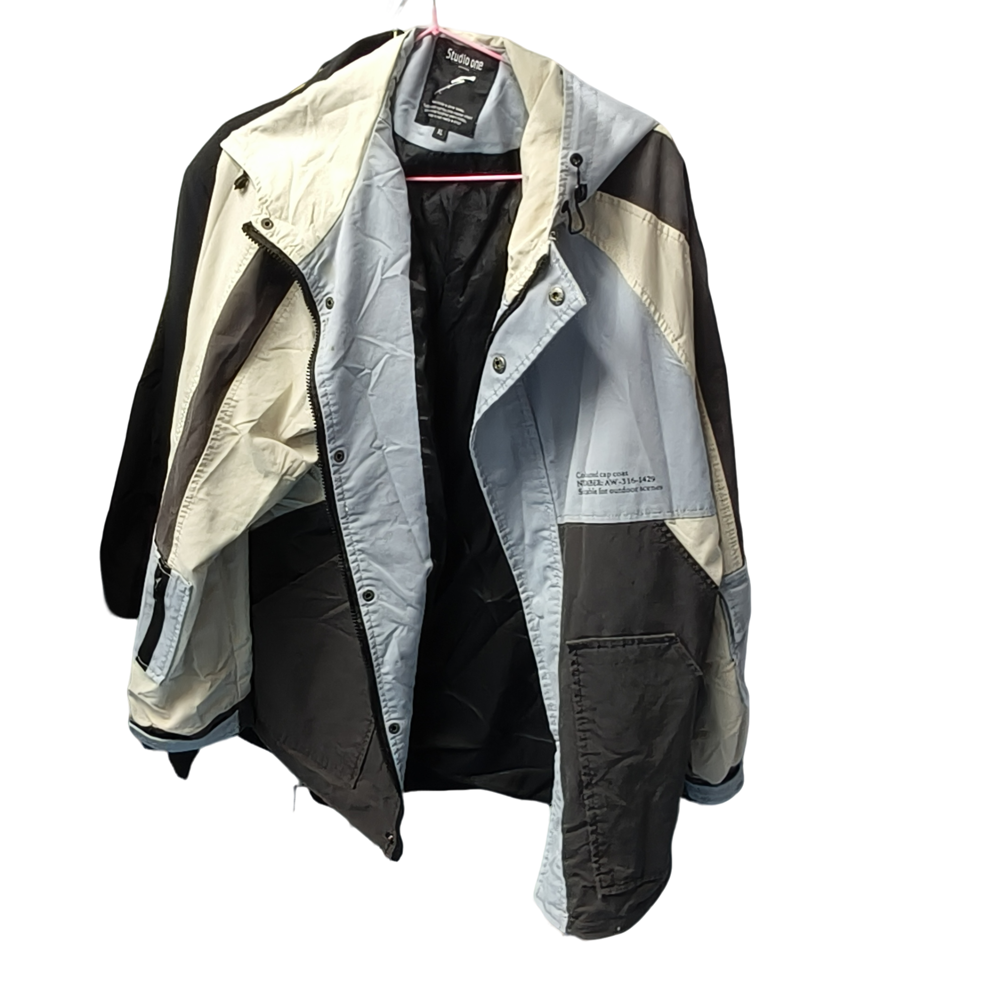 微瑕微脏穿过的男夹克工装西服风衣