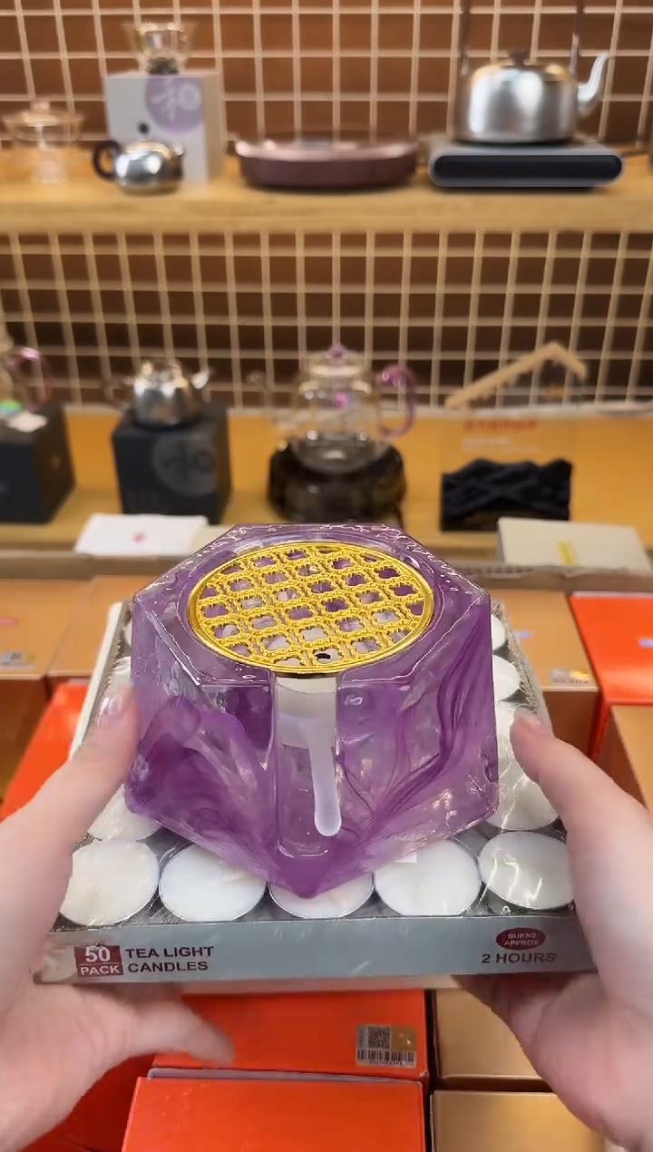 @@温茶器+50个茶蜡+两个隔热片