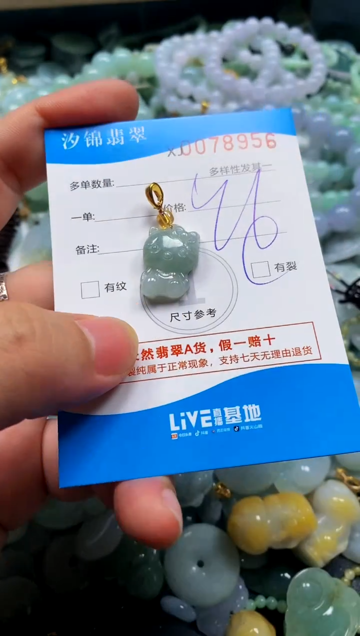 颈饰未镶嵌翡翠闪购商品0078956