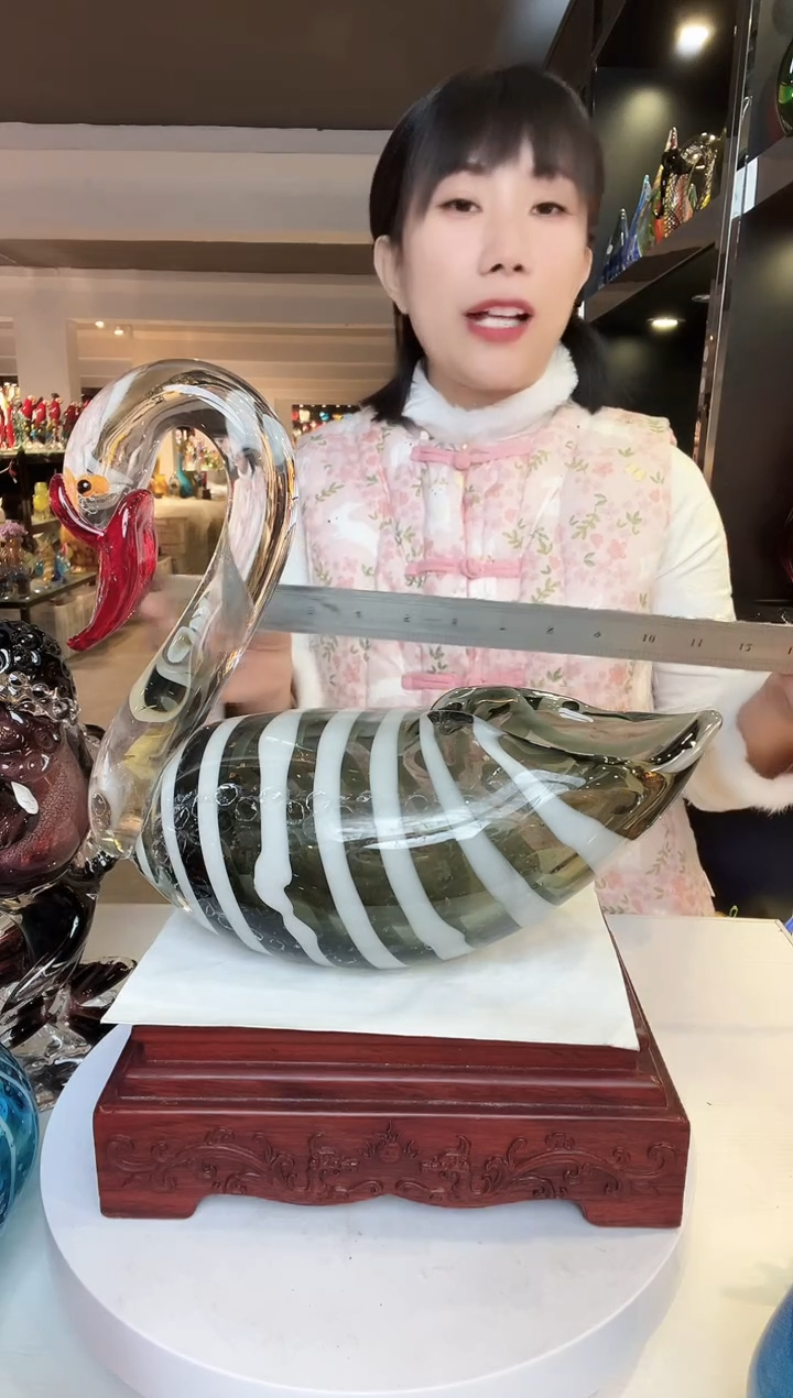 【闪购商品】茶盏琉璃摆件家居摆件