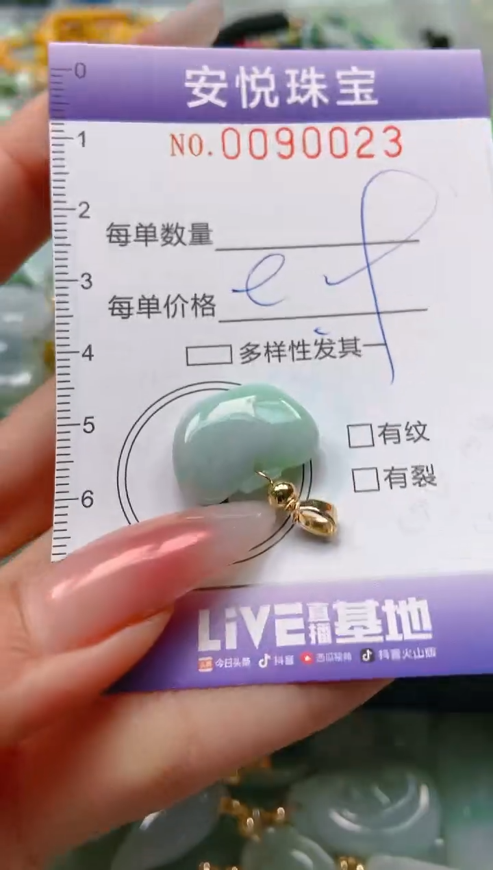 【闪购商品】翡翠颈饰未镶嵌闪购0090023