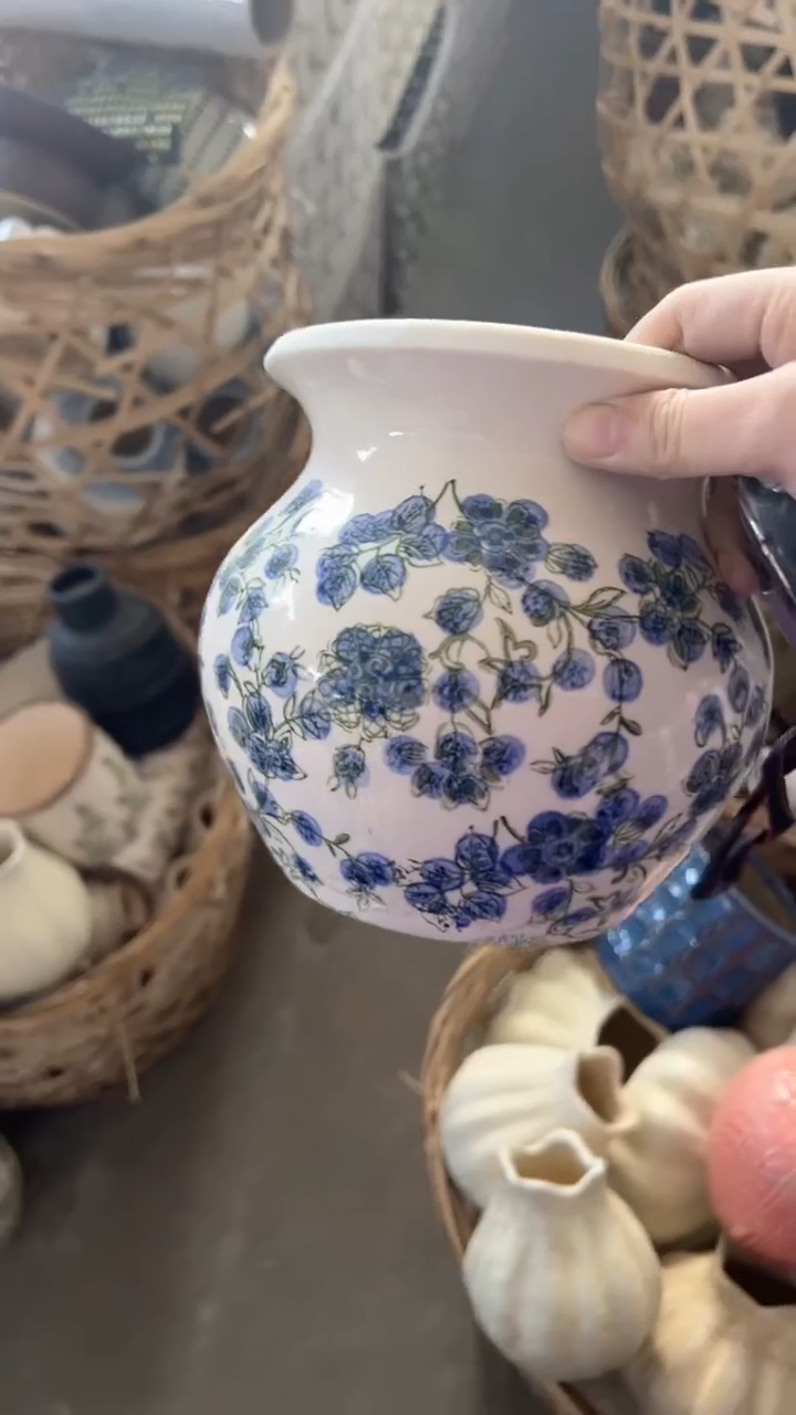 【闪购商品】陶瓷花盆高16.5cm内口11.5cm