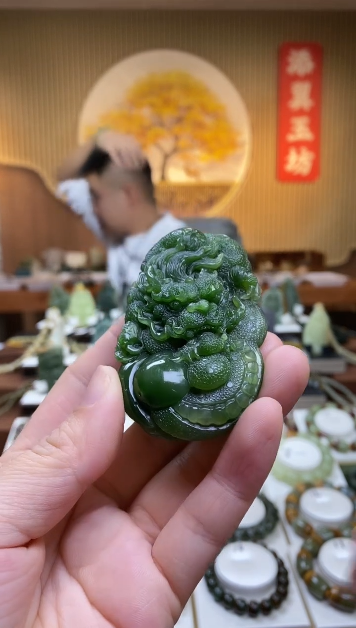 【闪购商品】和田玉（碧玉）手把未镶嵌多样性随机发一