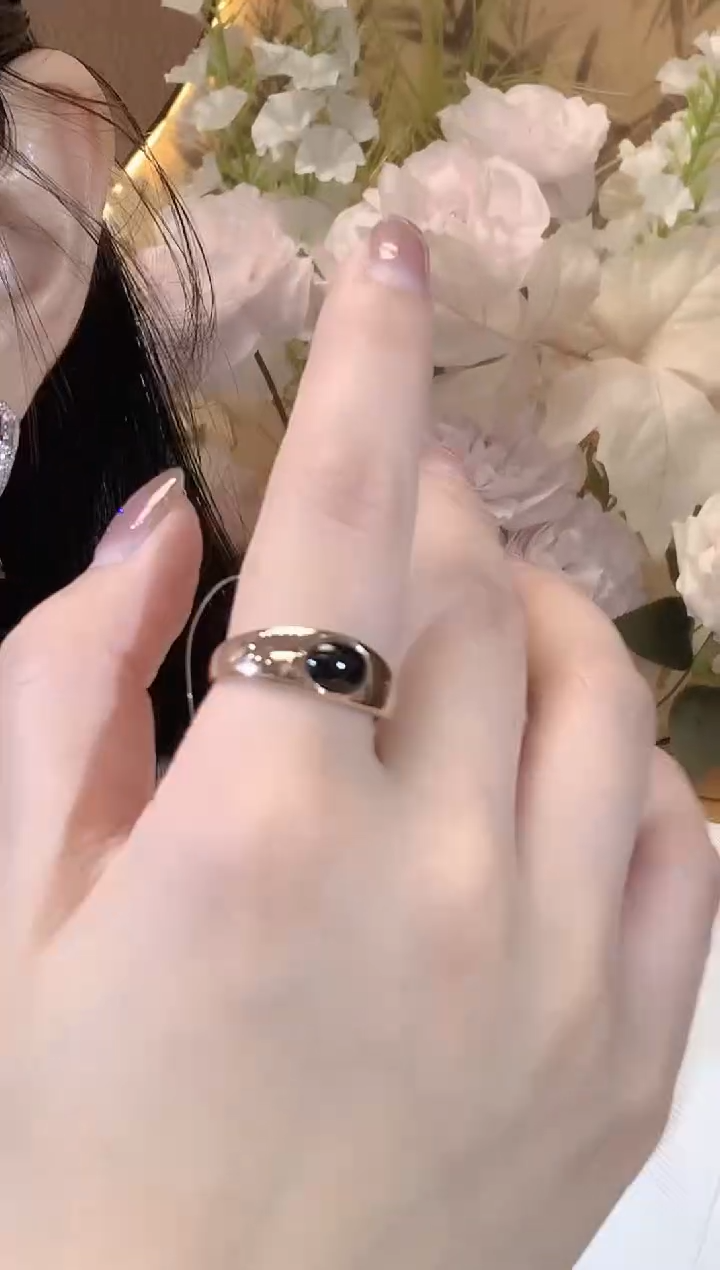 翡翠18K金镶嵌耳饰D4翡翠