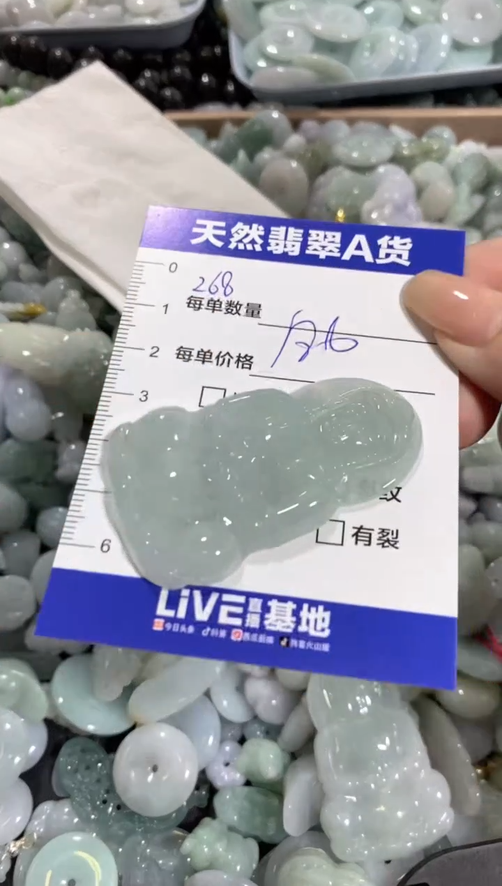 颈饰未镶嵌翡翠天然翡翠A货批量多样性发一件