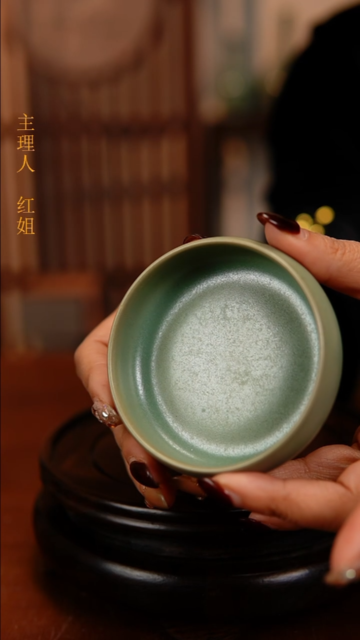 瓷片原产地原矿釉汝瓷