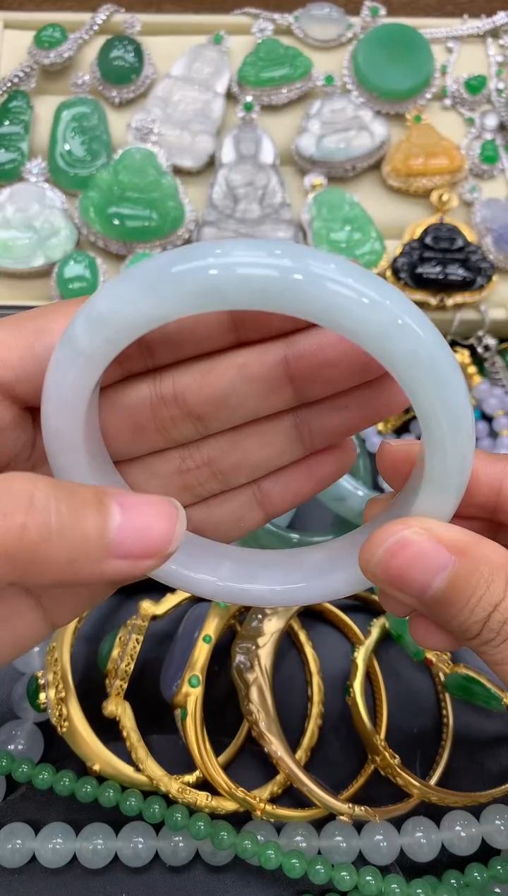 【闪购商品】翡翠手镯未镶嵌166-中国好珍宝