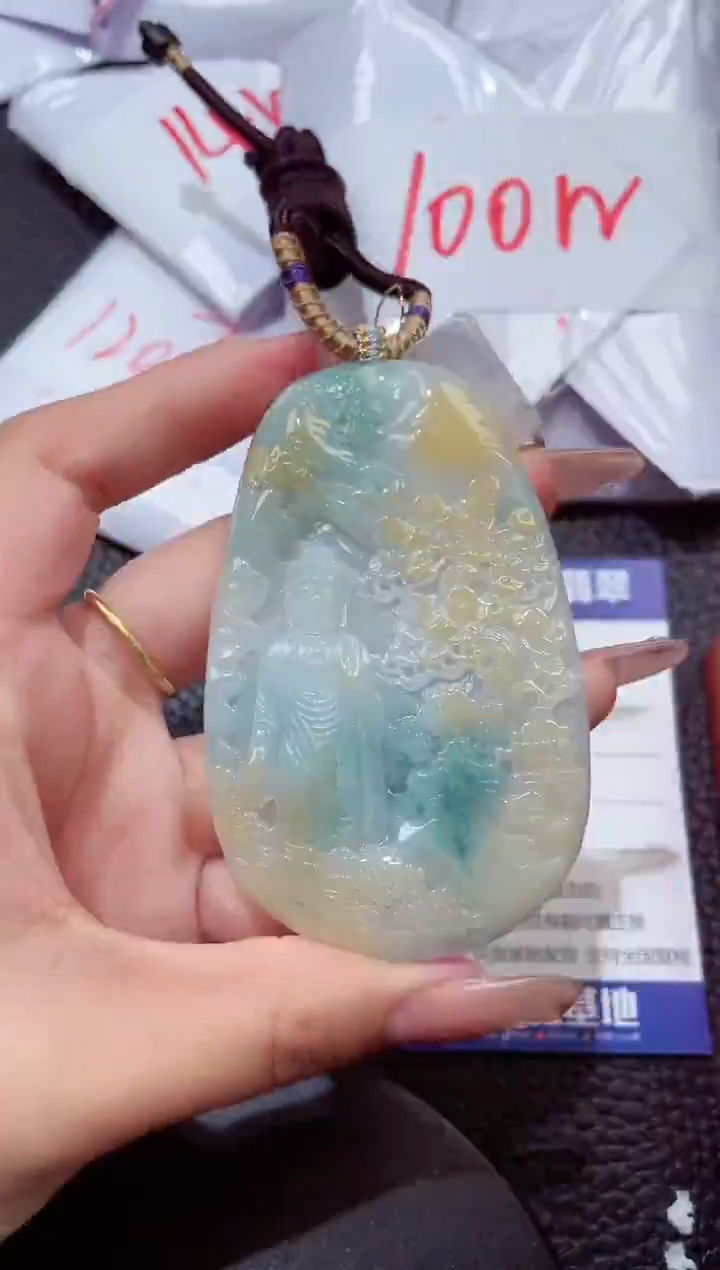 颈饰未镶嵌翡翠6