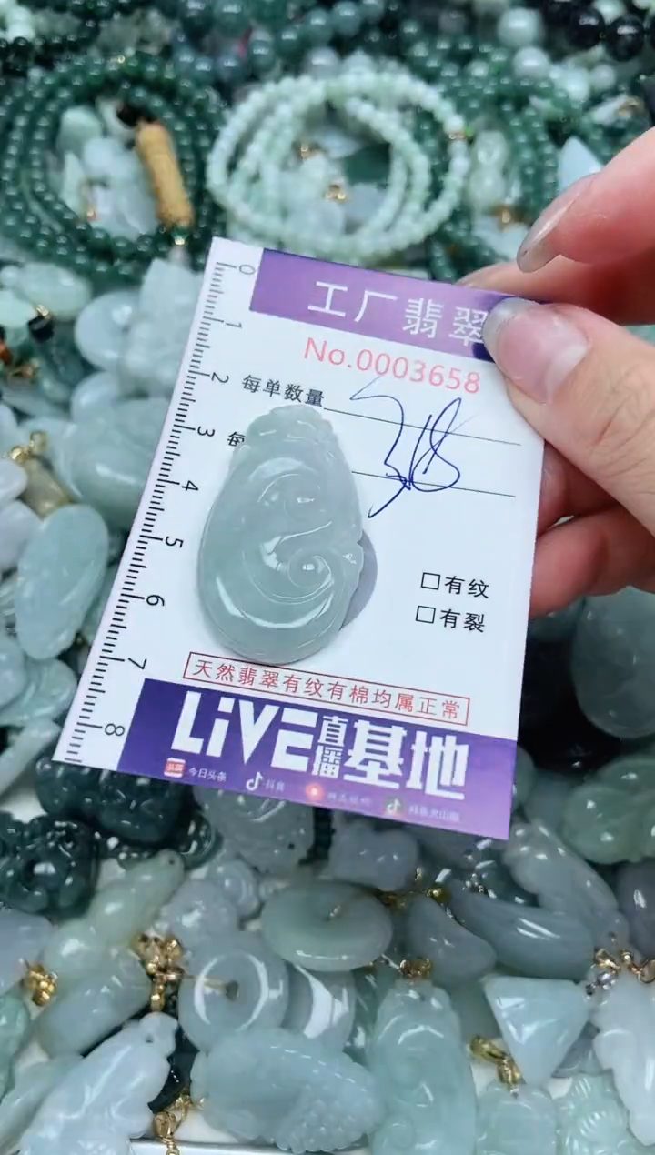 【闪购商品】翡翠吊坠(不含链)未镶嵌翡翠