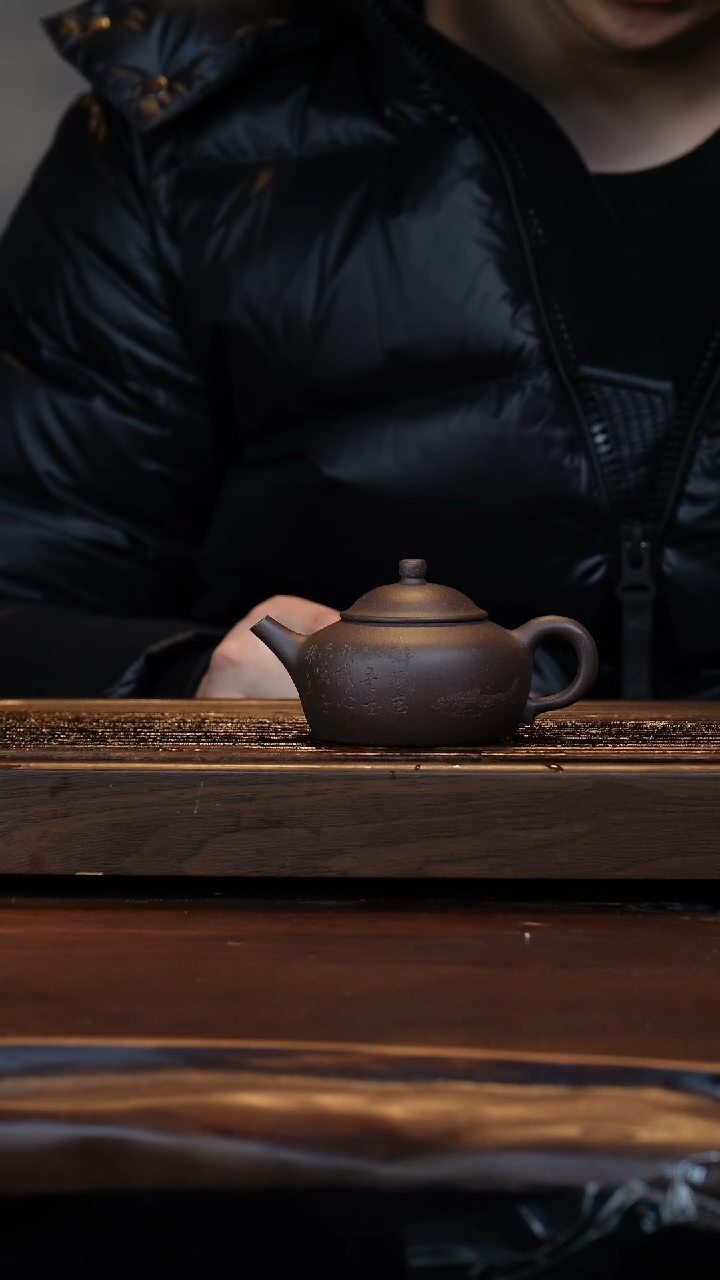 【闪购商品】紫砂茶壶自营八大山人鱼