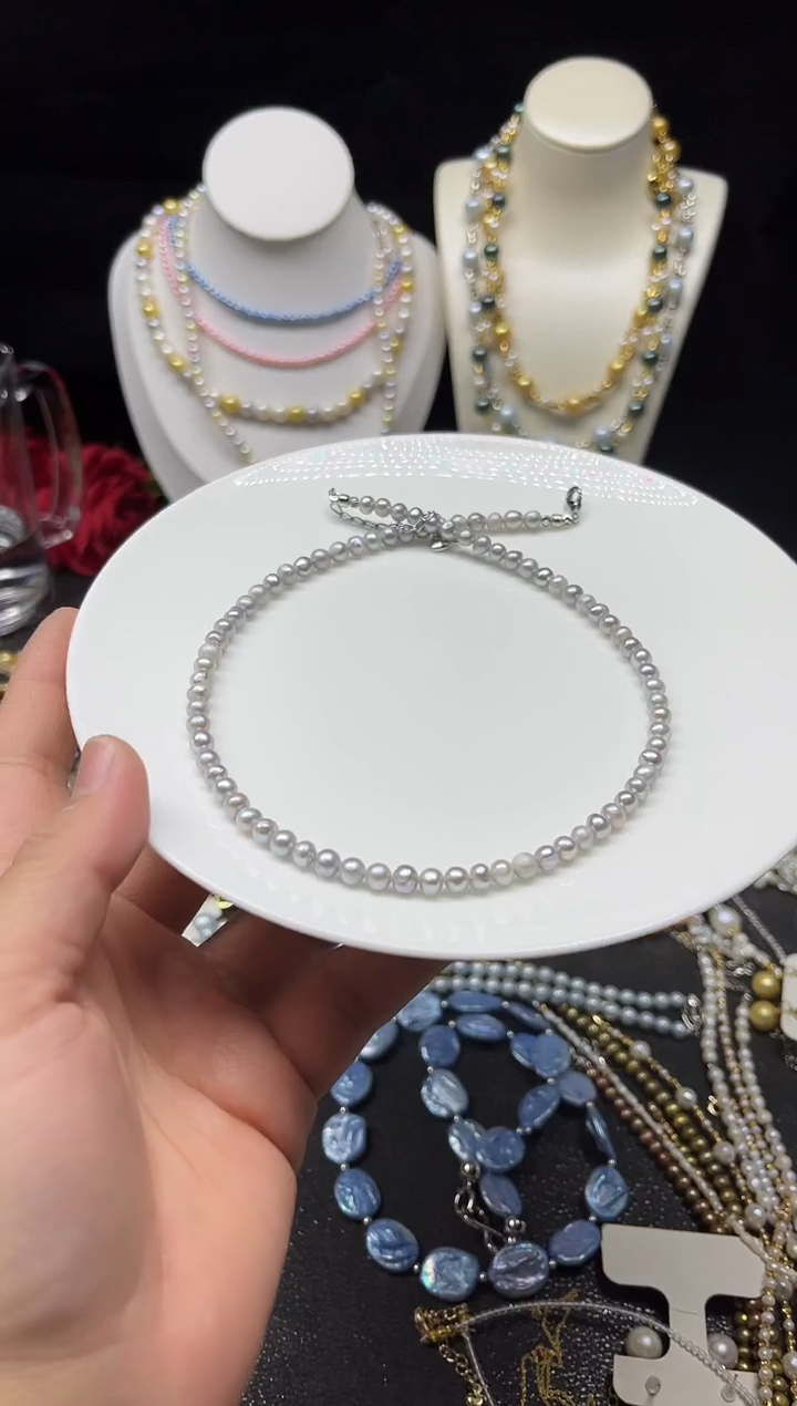 【闪购商品】淡水珍珠颈饰未镶嵌多人