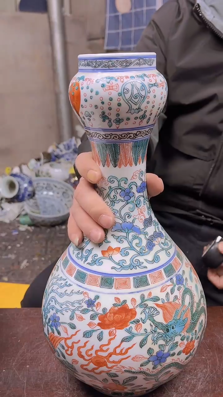【闪购商品】摆件景德镇陶瓷花瓶