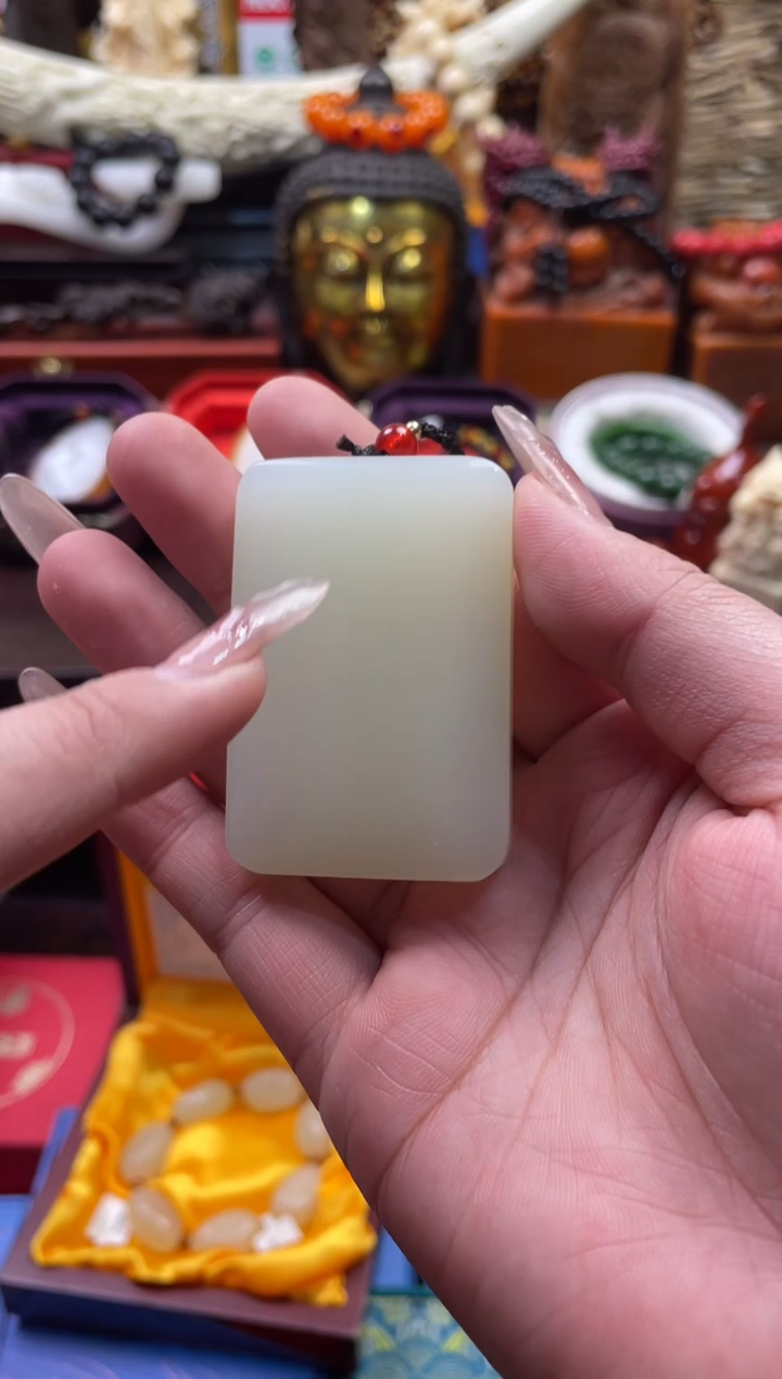 【闪购商品】和田玉挂件未镶嵌和白无事