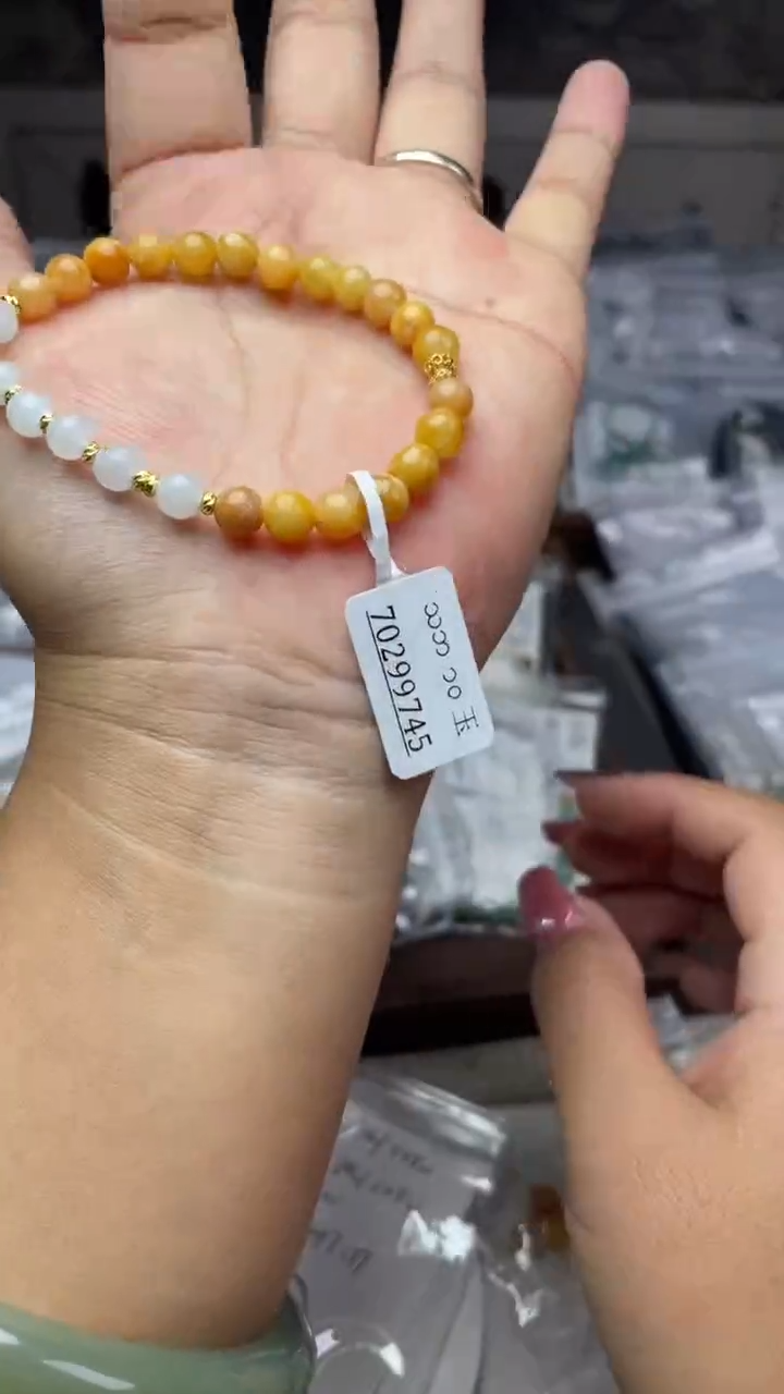 未镶嵌手链翡翠手串