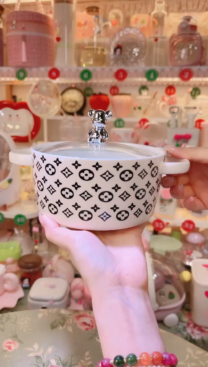 摆件品质好发货快放心拍！星星泡面碗
