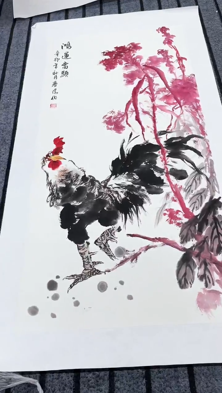 精品国画花鸟作品