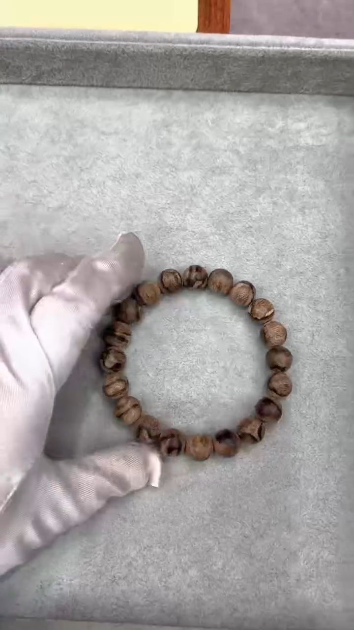 【闪购商品】沉香手串金三角沉香1.0单圈手串