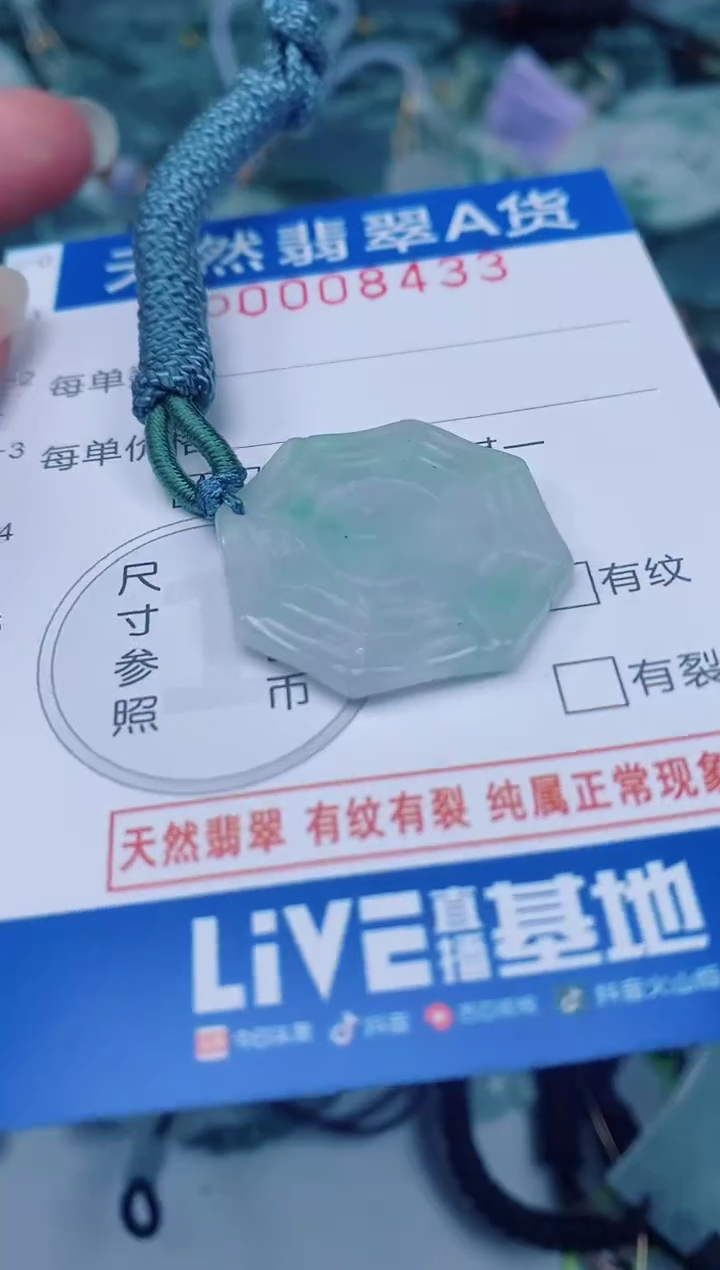 颈饰未镶嵌翡翠00008433