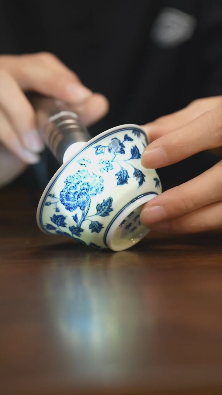 【闪购商品】杯柴窑青花破价福利