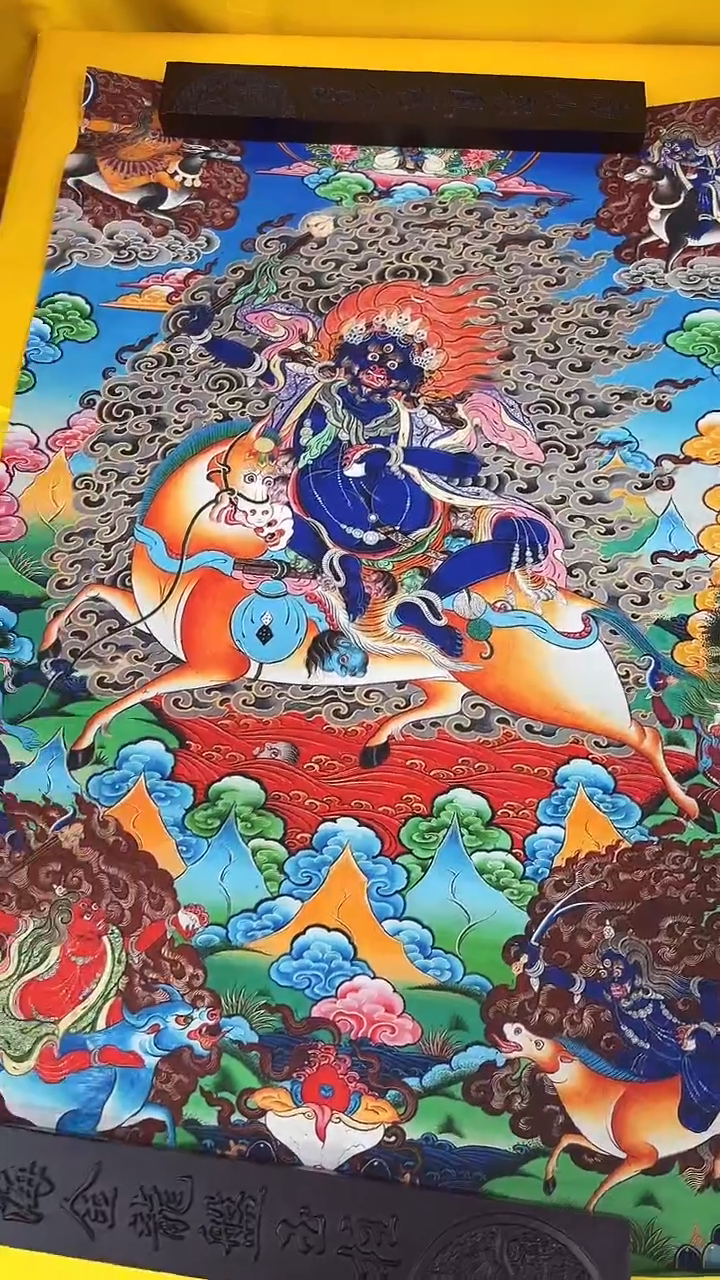 卷轴画绘画类唐卡 16074