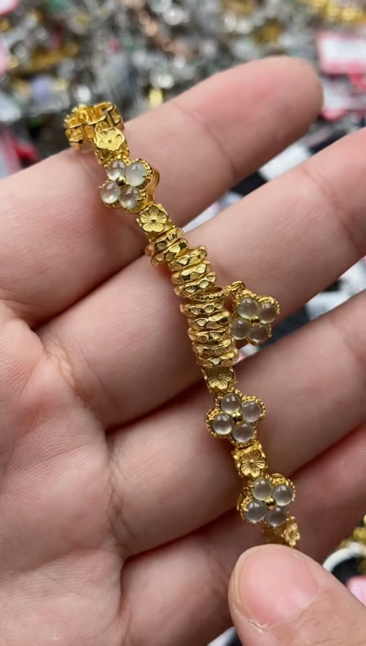 【闪购商品】翡翠戒指银S925镶嵌11111-3