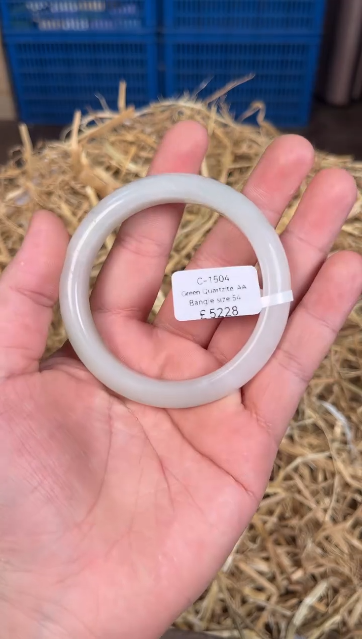 未镶嵌手镯石英质玉C1504