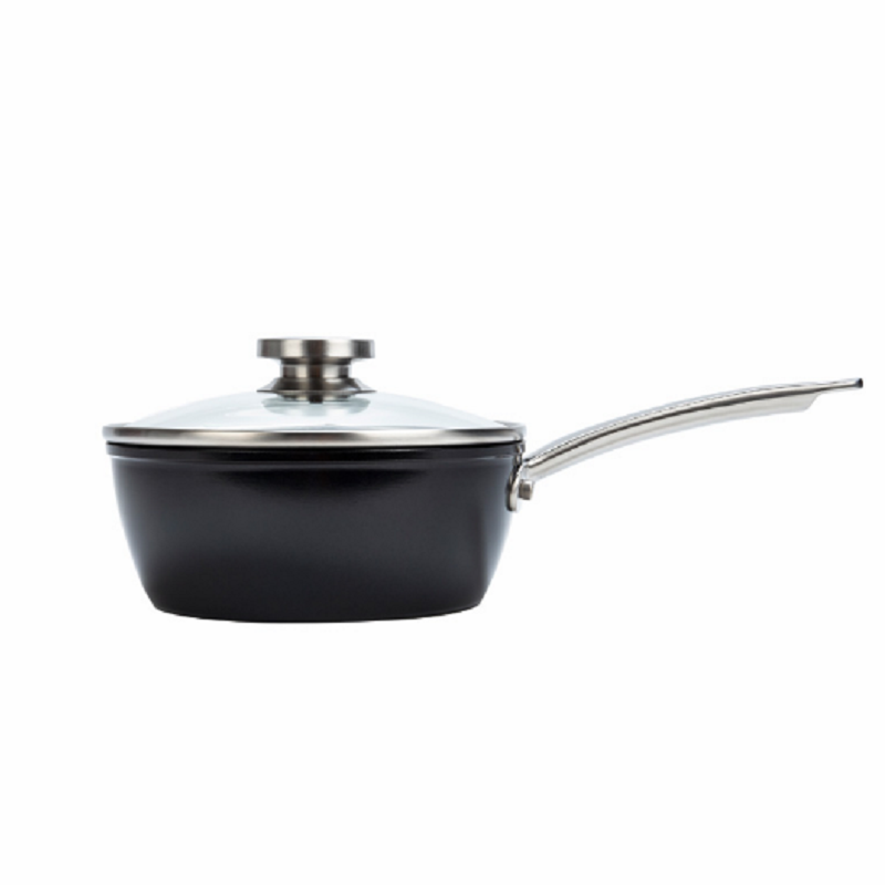 【A等品微瑕】双立人 ZWILLING Enjoy 20cm不粘奶锅（黑色）