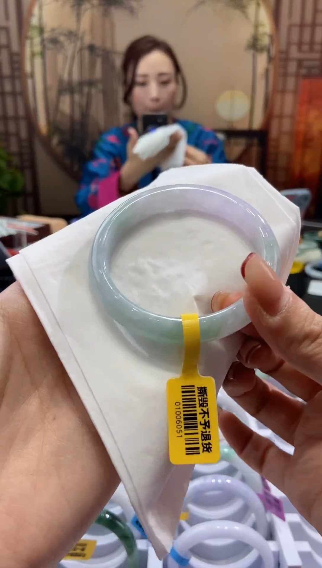 【闪购商品】翡翠手镯未镶嵌00010808