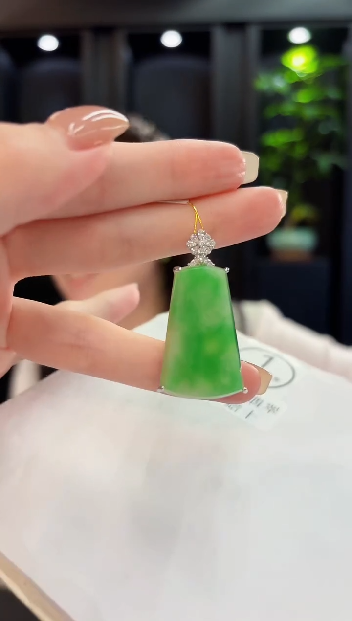 颈饰未镶嵌翡翠 缅料A货/支持复检/一件