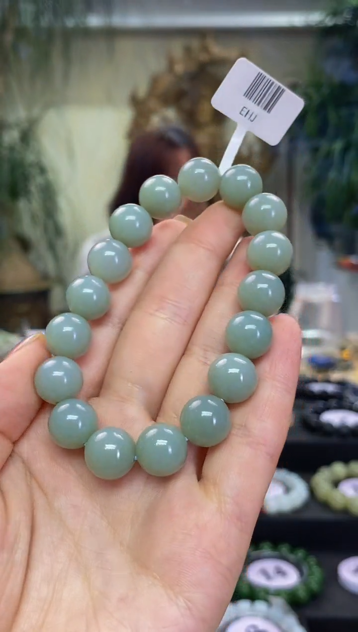 未镶嵌手串和田玉卡12