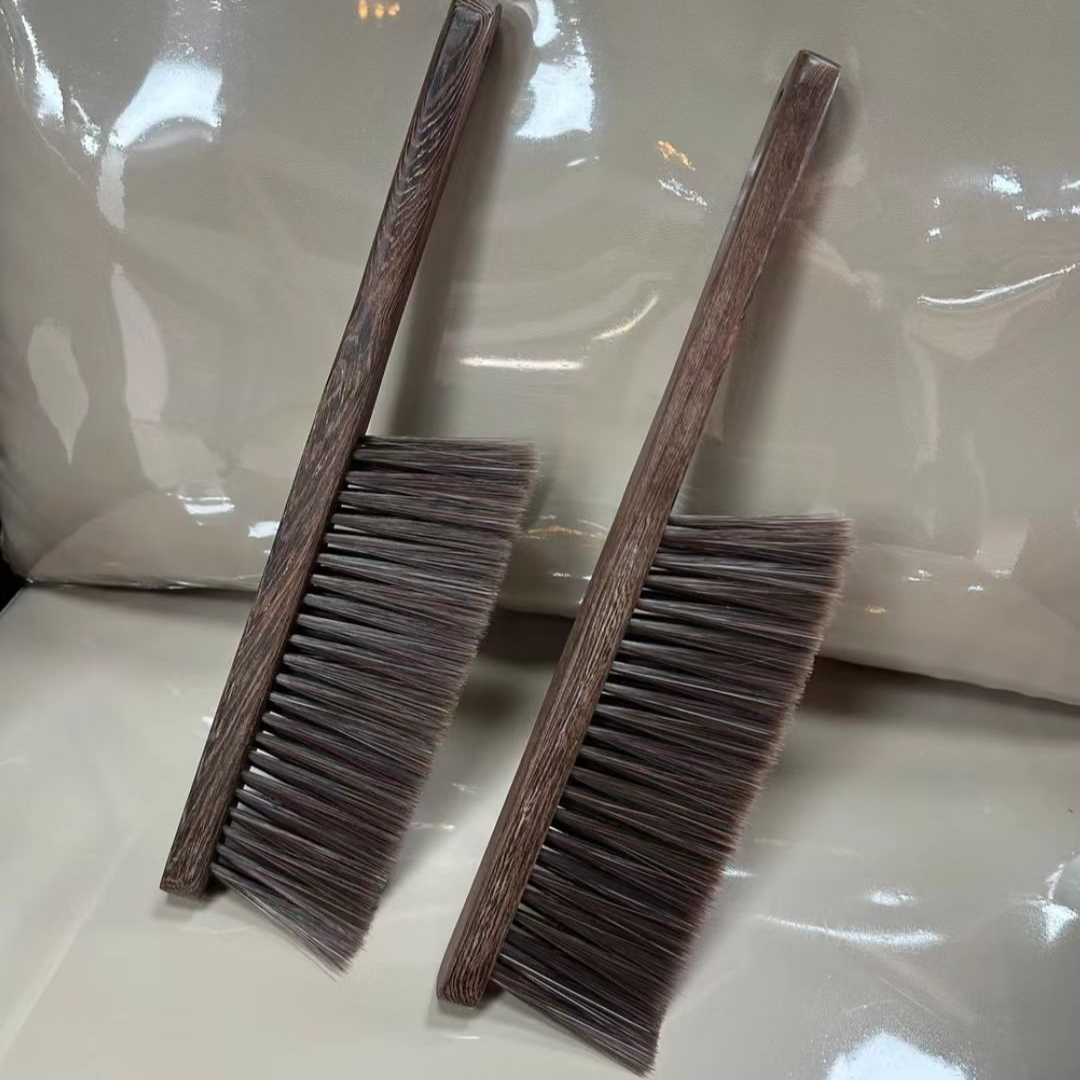红木大号卧室鸡翅木毛刷子床刷软毛刷长柄扫床清洁刷刷缝隙除尘