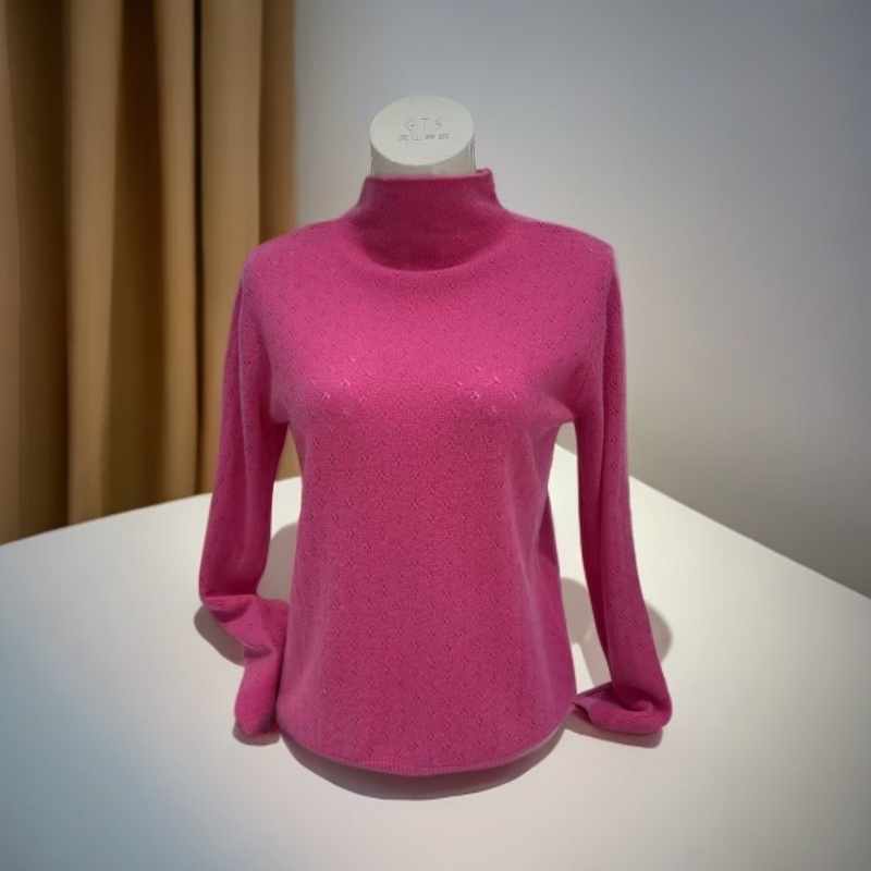 【羊绒】天山羊绒高领长袖女套衫(0030T)