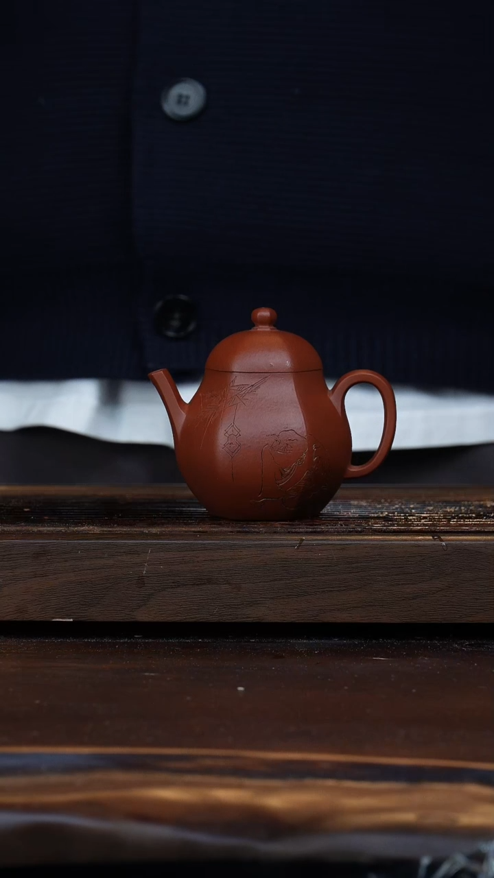 【闪购商品】紫砂茶壶自营全手六方高梨