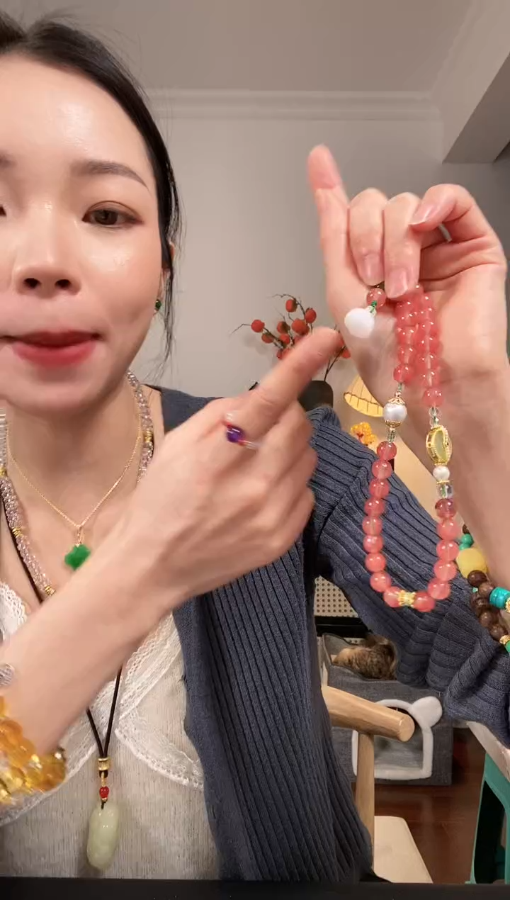 【闪购商品】琥珀颈饰未镶嵌A358AAAAA